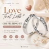 silver love shape