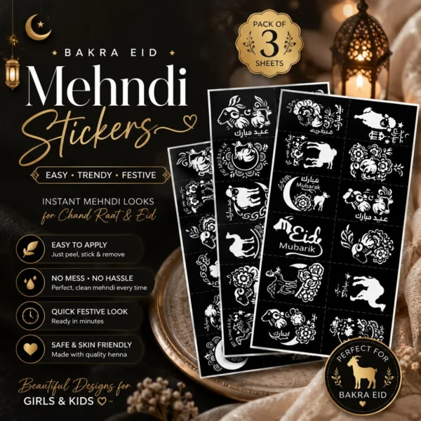 mehndi stickers in pakistan