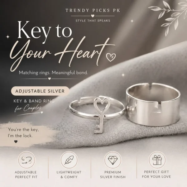 ring adjustable silver