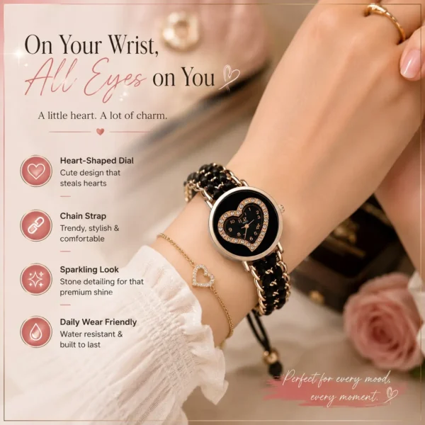 women watch heart