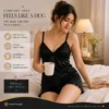 jersey embroidered nightwear