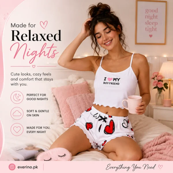 camisole shorts set