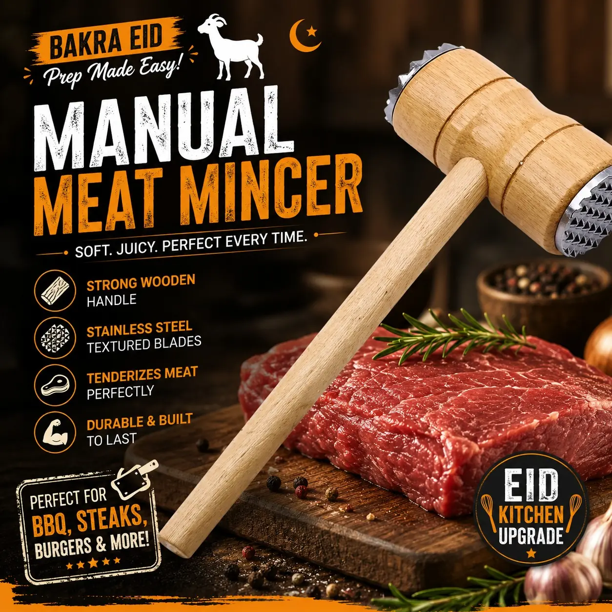 manual meat mincer