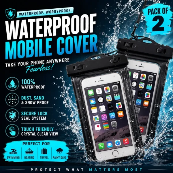 waterproof mobile cover