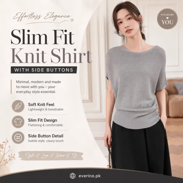 grey slim fit