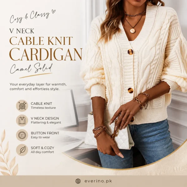 neck cable knit