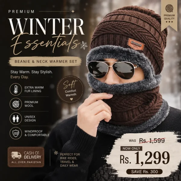 wool beanie premium
