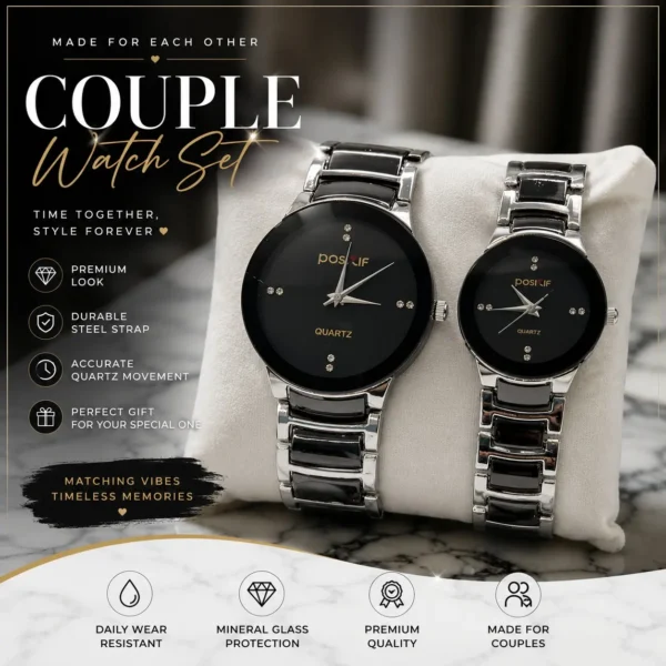 couple analog watches
