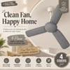 ceiling decor grey