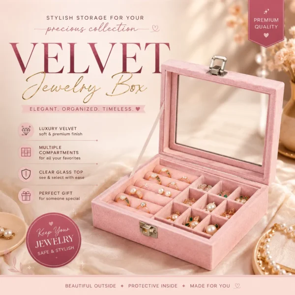 jewelry box velvet