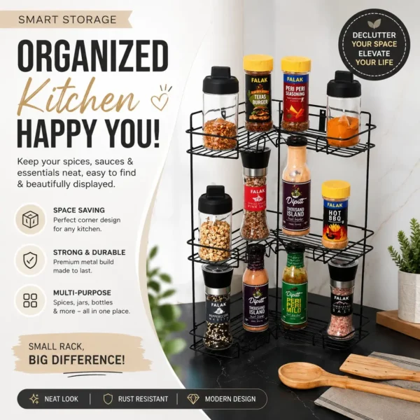 kitchen organizer spices