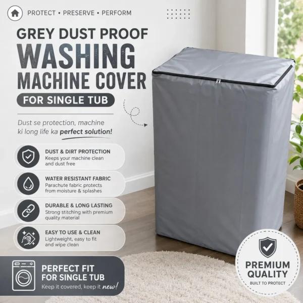 appliance cover grey
