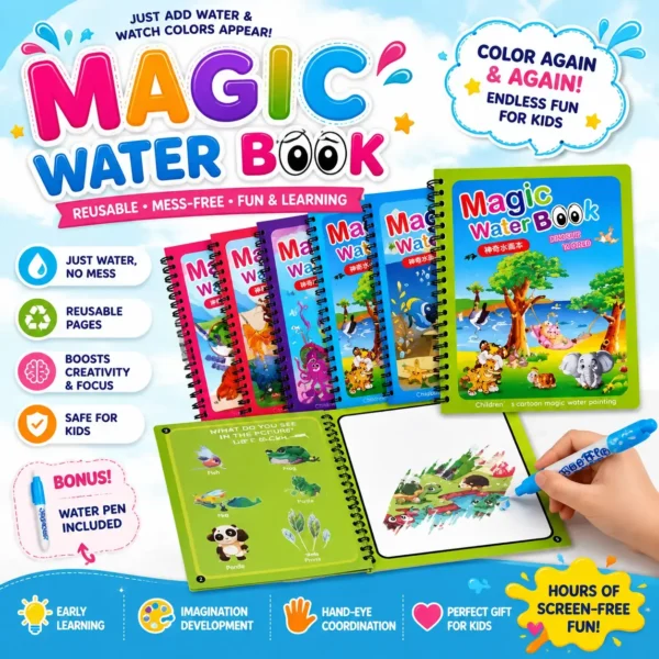 magic colouring book