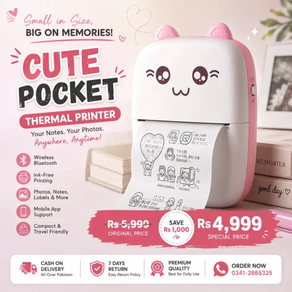 mini printer cute