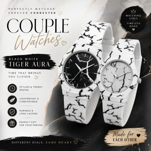couple watches black