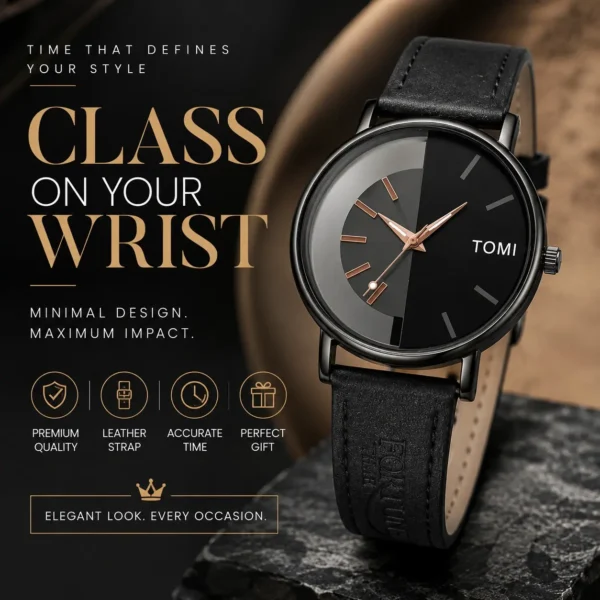men watch black