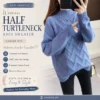 half turtleneck knit