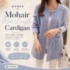 light blue mohair