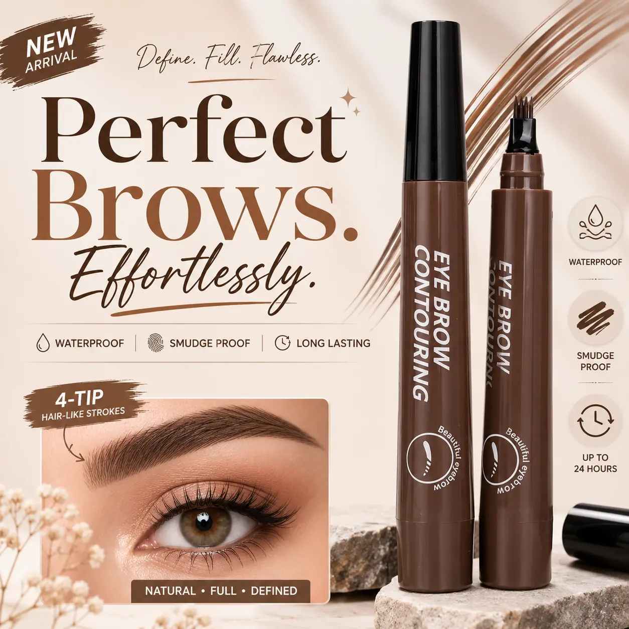 eyebrow pencil waterproof