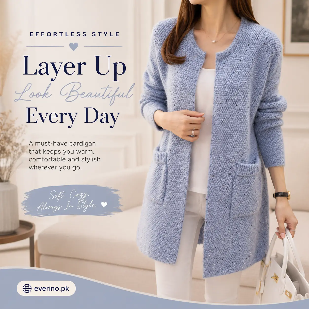 light blue mohair