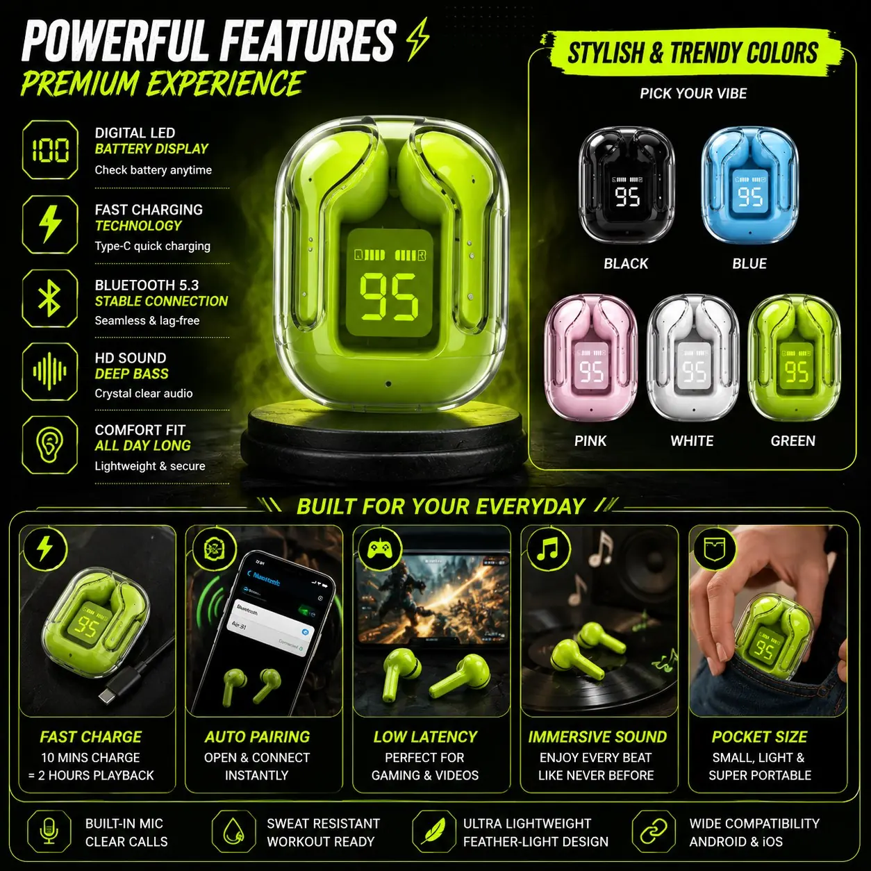 wireless earbuds air