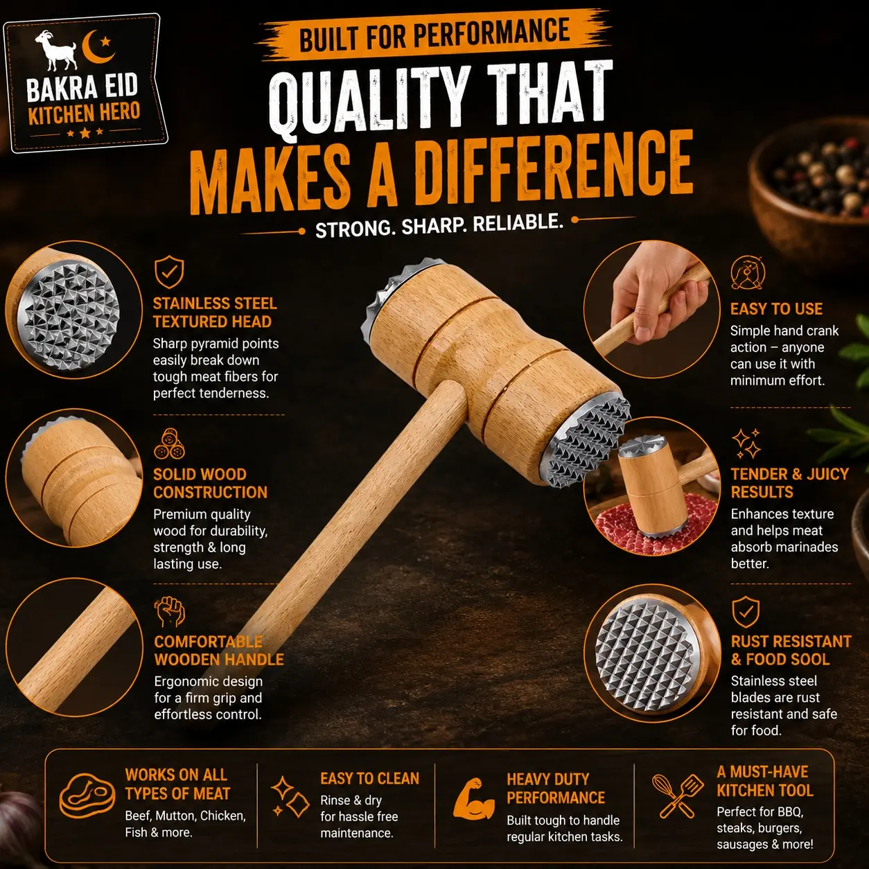 manual meat mincer
