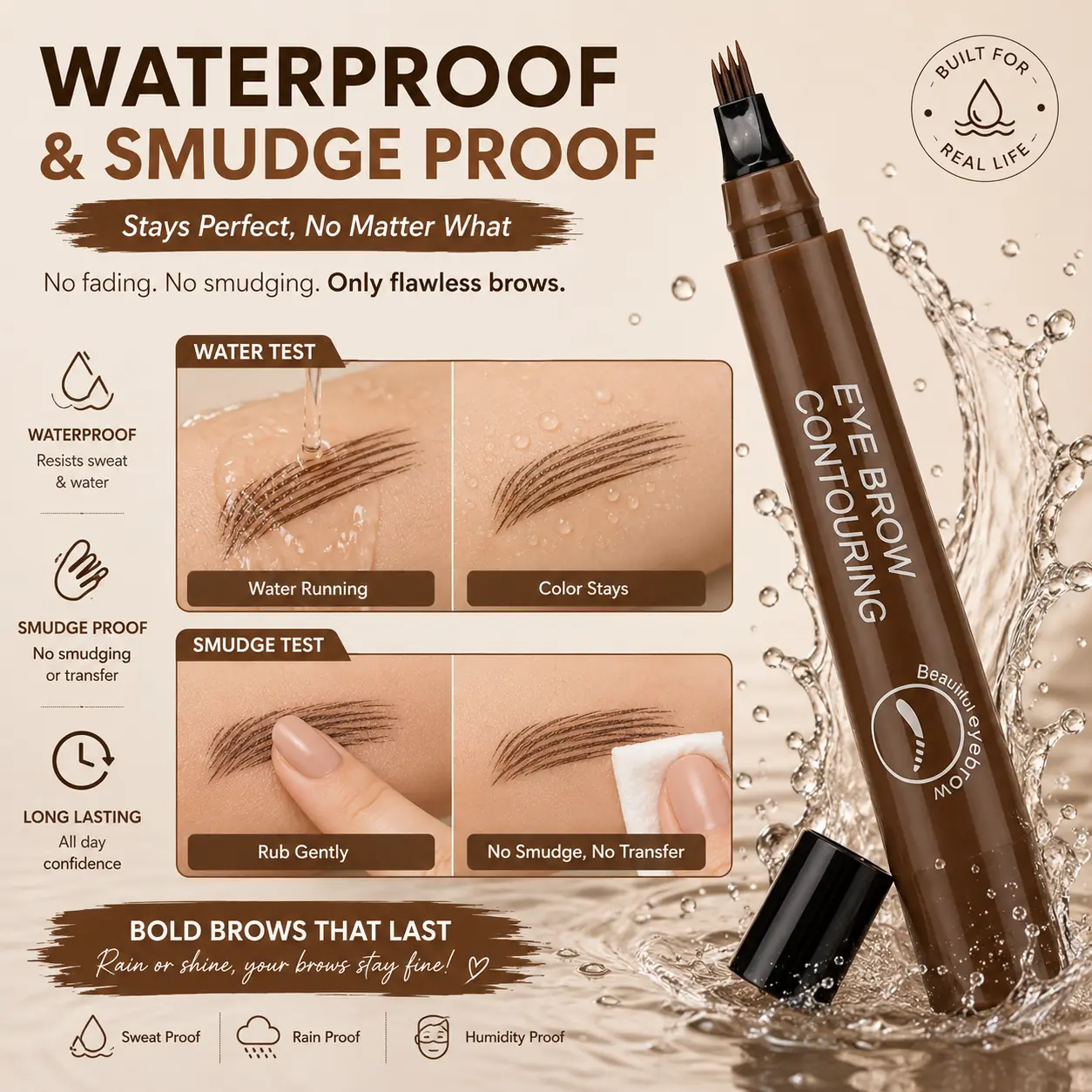 eyebrow pencil waterproof