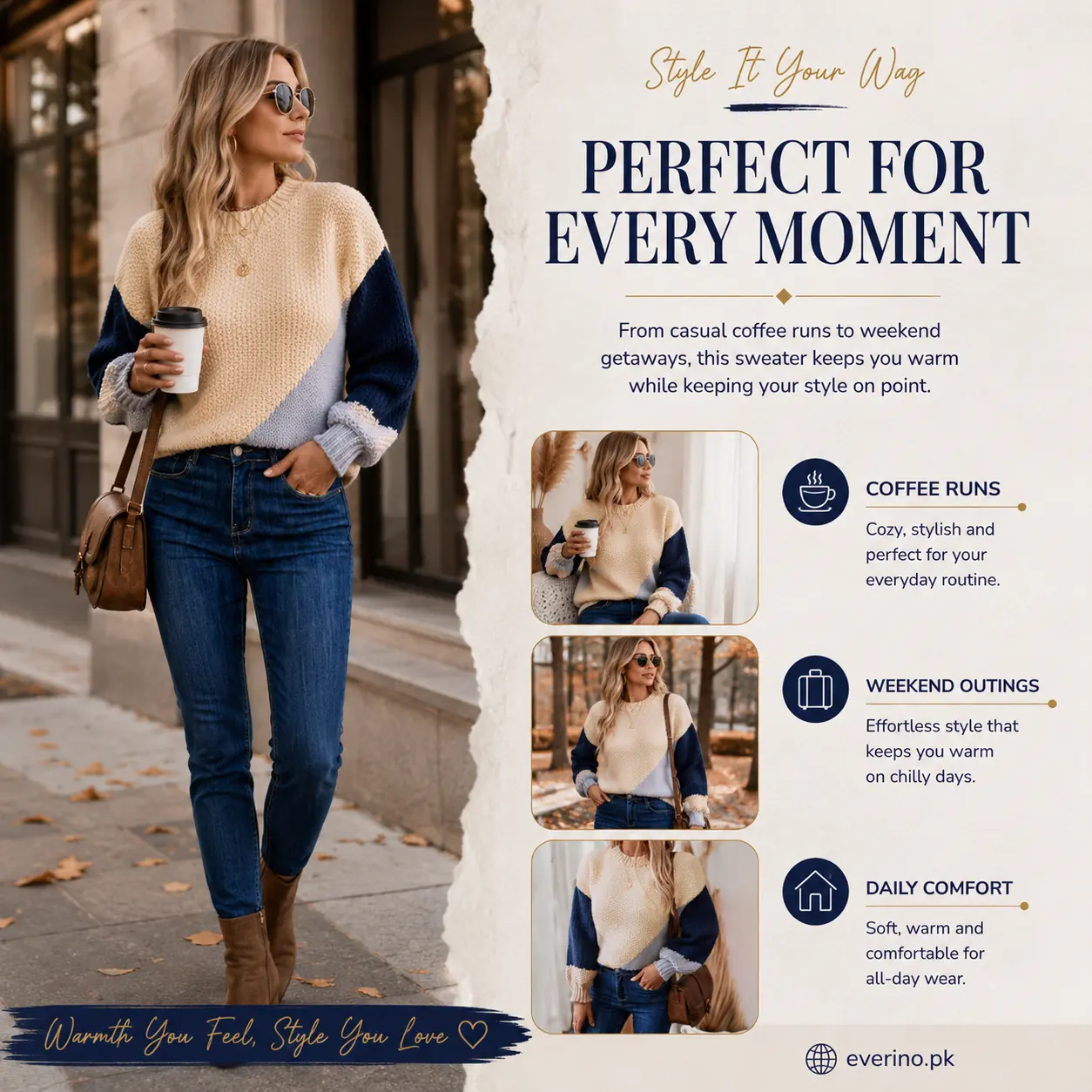 textured pullover sweater