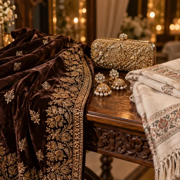 Luxury Winter Shawls for Women in Pakistan Collection Everino PK
