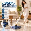 360 degree rotating triangle cleaning mop