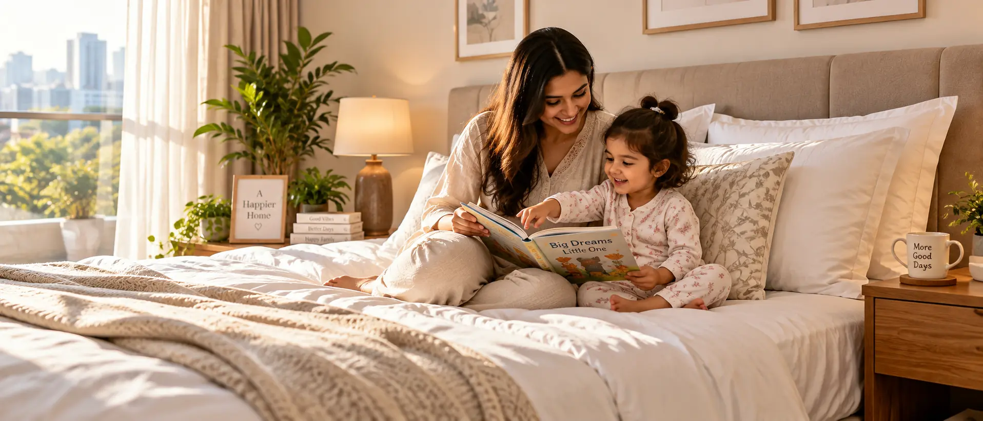 Worry-Free Family Morning Comfort and Bedding Protection Everino