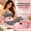 electric heating vibration belt menstrual cramps