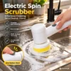 Electric Spin Scrubber White Abs Multi Functional