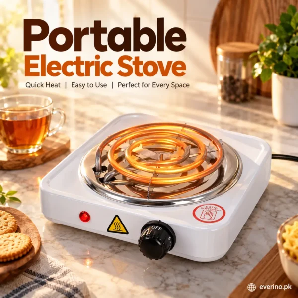portable electric single burner cooking stove