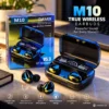 Water Resistant Black Bluetooth 5 3 Earbuds